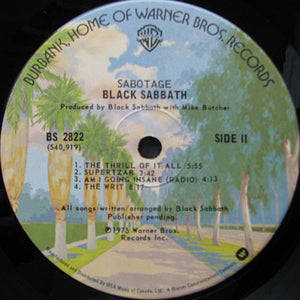 Black Sabbath - Sabotage - 1975