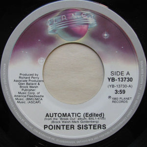 Pointer Sisters - Automatic / Nightline - 1983