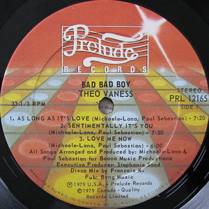 Theo Vaness - Bad Bad Boy
