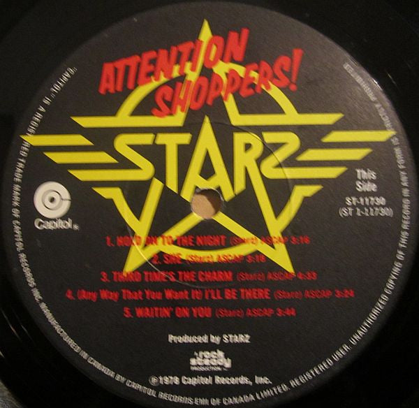 Starz (2) - Attention Shoppers!