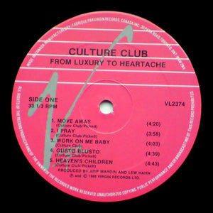 Culture Club - From Luxury To Heartache - 1986