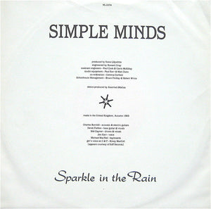 Simple Minds - Sparkle In The Rain - 1984