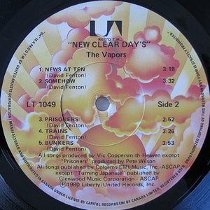 The Vapors - New Clear Days