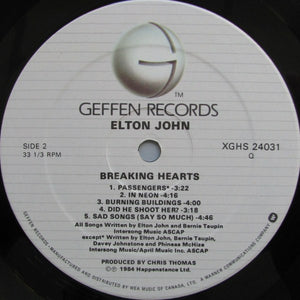 Elton John - Breaking Hearts