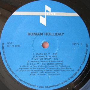 Roman Holliday - Roman Holliday - 1983