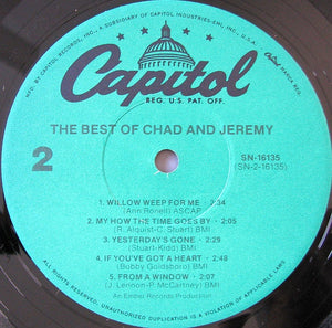 Chad & Jeremy - The Best Of Chad & Jeremy - 1980