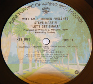 Steve Martin - Let's Get Small - 1977