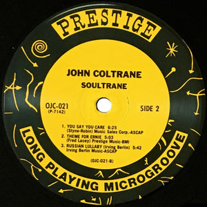 John Coltrane - Soultrane - 1982
