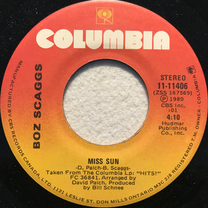 Boz Scaggs - Miss Sun