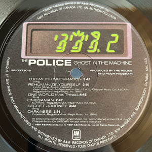 Police, The - Ghost In The Machine - 1981