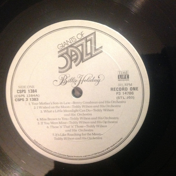 Billie Holiday - Giants Of Jazz: Billie Holiday - 1979