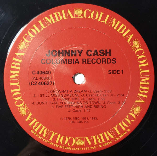 Johnny Cash - Columbia Records 1958 - 1986 - 1987