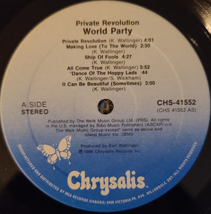 World Party - Private Revolution - 1986