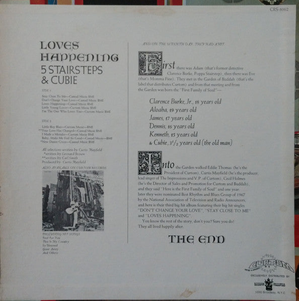 Five Stairsteps - Love's Happening