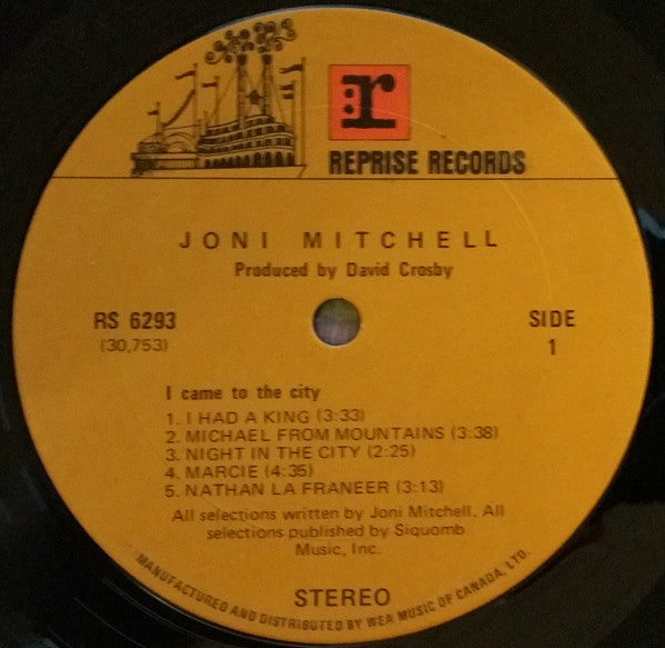 Joni Mitchell - Song To A Seagull