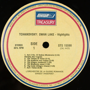 L'Orchestre De La Suisse Romande - Swan Lake Highlights