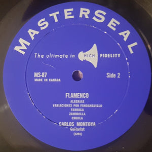 Carlos Montoya - Plays Flamenco Guitar - 1958