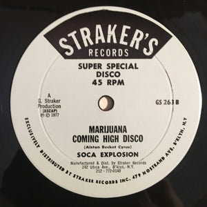 Soca Explosion - Marijuana Coming High