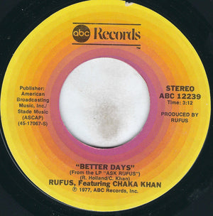 Rufus & Chaka Khan - At Midnight (My Love Will Lift You Up)