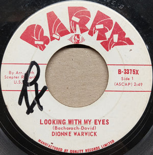 Dionne Warwick - Looking With My Eyes / Only The Strong, Only The Brave - 1965