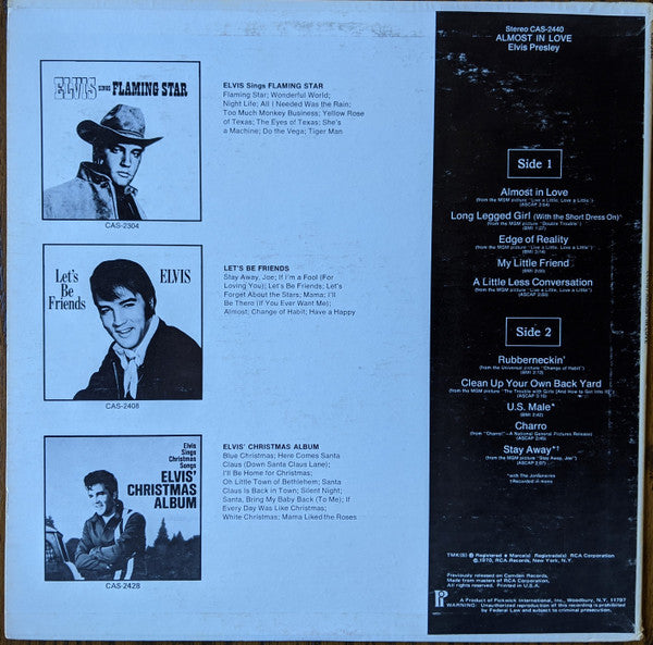 Elvis Presley - Almost In Love