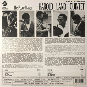 Harold Land Quintet - The Peace-Maker - 2023