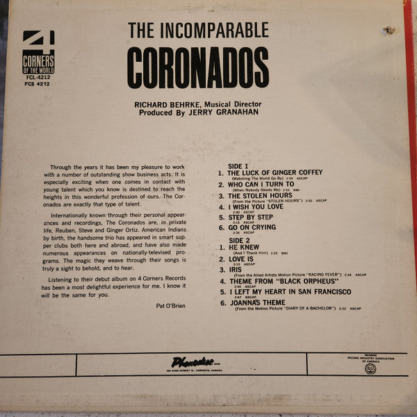 Coronados, The - The Incomparable Coronados -