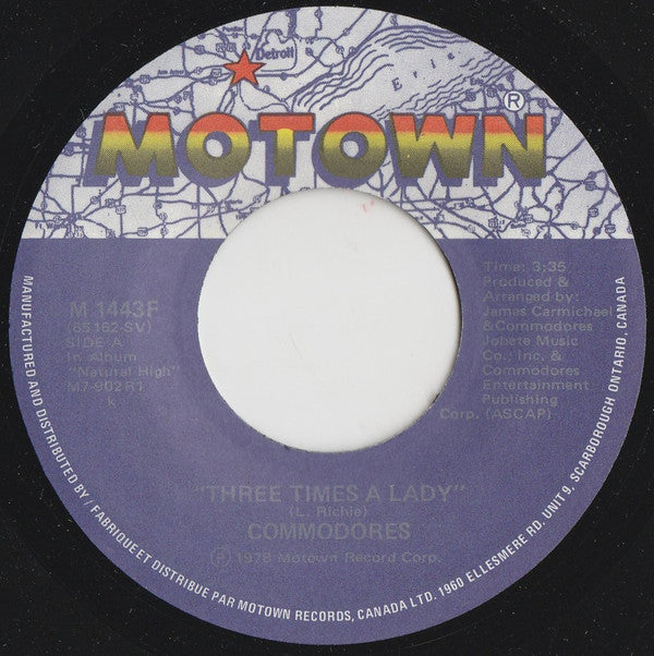 Commodores - Three Times A Lady