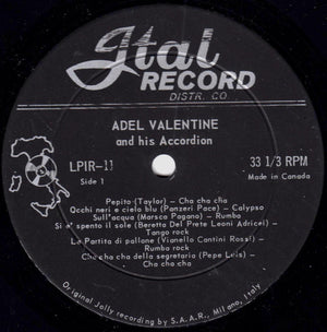 Adel Valentine - Cha Cha Cha - Calypso - Rumba - Samba - Bajon - Mambo