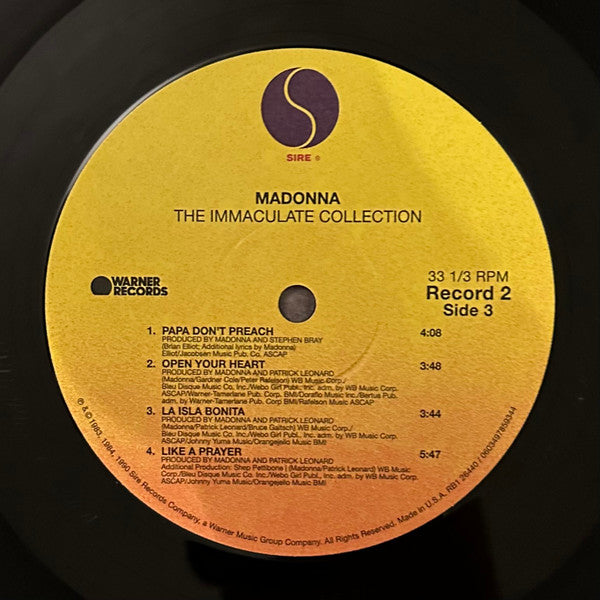 Madonna - The Immaculate Collection
