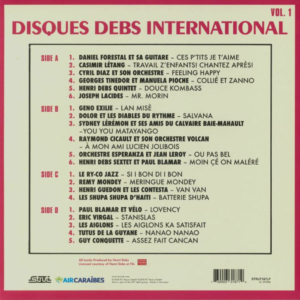 Various - Disques Debs International Volume 1 (An Island Story: Biguine, Afro Latin & Musique Antillaise 1960-1972) - 2018