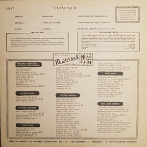 Carlos Montoya - Plays Flamenco Guitar - 1958
