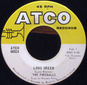 Fireballs, The - Long Green / Light In The Window - 1969