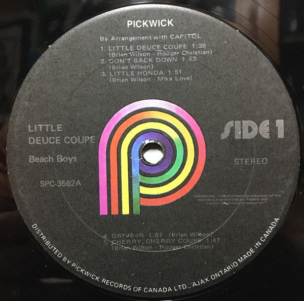 The Beach Boys - Little Deuce Coupe