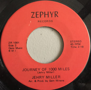 Jehry Miller - Harmonizin’ In Harmony Pop.18 / Journey Of 1000 Miles