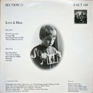 Section 25 - Love & Hate