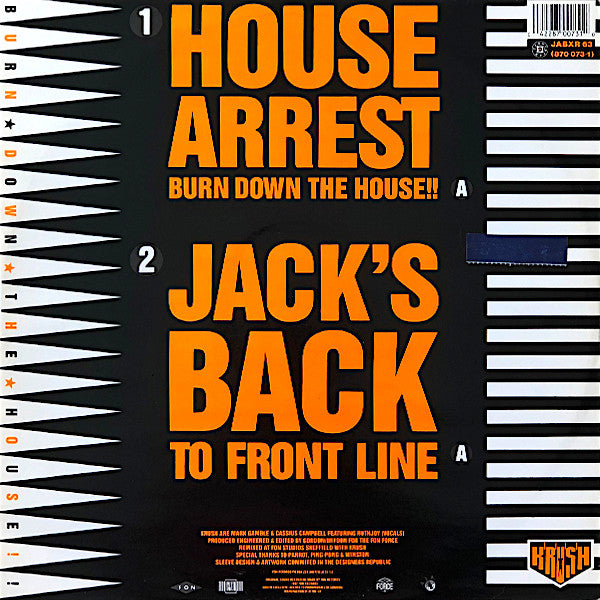 Krush - House Arrest (Burn Down The House!!) - 1987