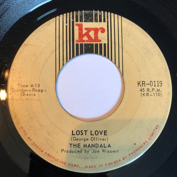The Mandala - Opportunity / Lost Love Vinyl Record