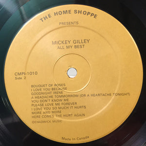 Mickey Gilley - All My Best - 1982