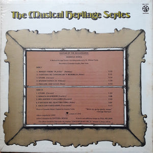 Rodrigo Riera - Guitar Of The Renaissance - 1972