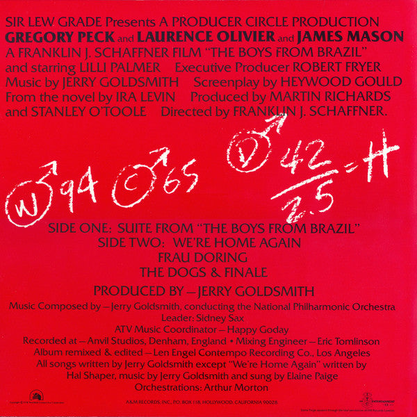 Jerry Goldsmith - The Boys From Brazil