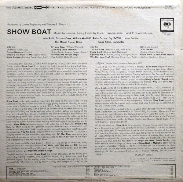 Oscar Hammerstein II - Show Boat