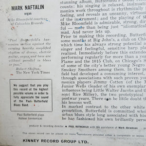 The Paul Butterfield Blues Band - The Paul Butterfield Blues Band