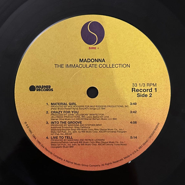 Madonna - The Immaculate Collection