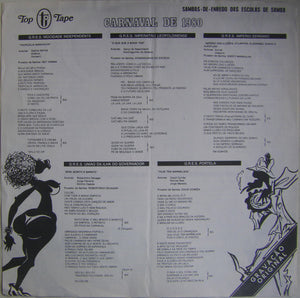 Various - Sambas-De-Enredo Das Escolas De Samba Do Grupo I - Carnaval 80 - 1979