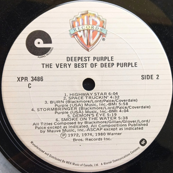 Deep Purple - Deepest Purple (The Very Best Of Deep Purple)