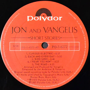 Jon & Vangelis - Short Stories - 1980