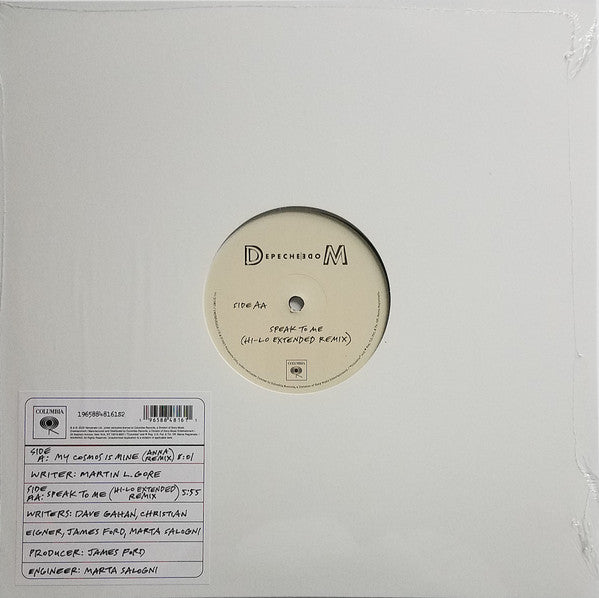 Depeche Mode - My Cosmos Is Mine / Speak To Me (Remixes) - 2024