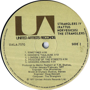 Stranglers, The - Stranglers IV (Rattus Norvegicus) - 1977