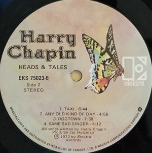 Harry Chapin - Heads & Tales - 1972